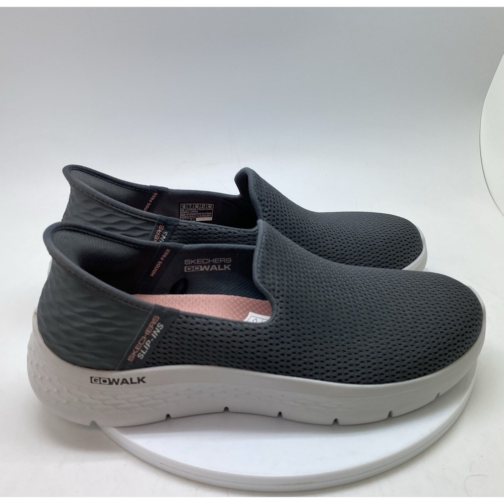 Skechers Go Walk Flex Relish Womens Size 10 Gray Walking Slip On Shoes Sneakers